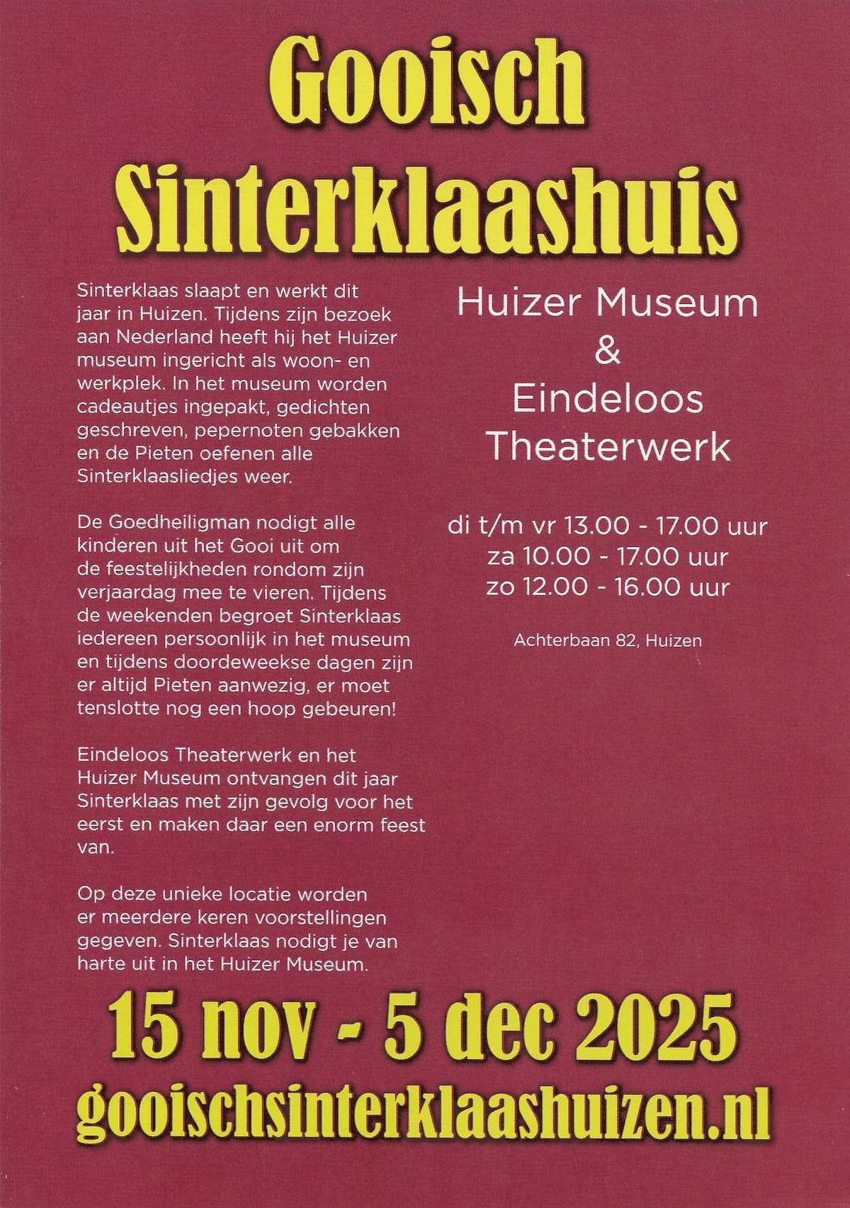 Sint in Huizer Museum deel 2